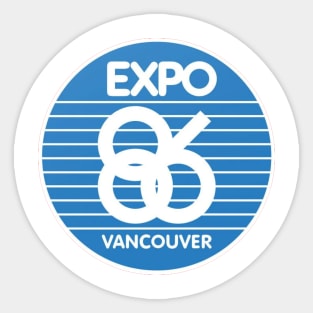 Expo 86 Vancouver B.C. Canada Sticker